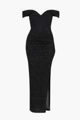 Greta Side Slit Maxi Gown