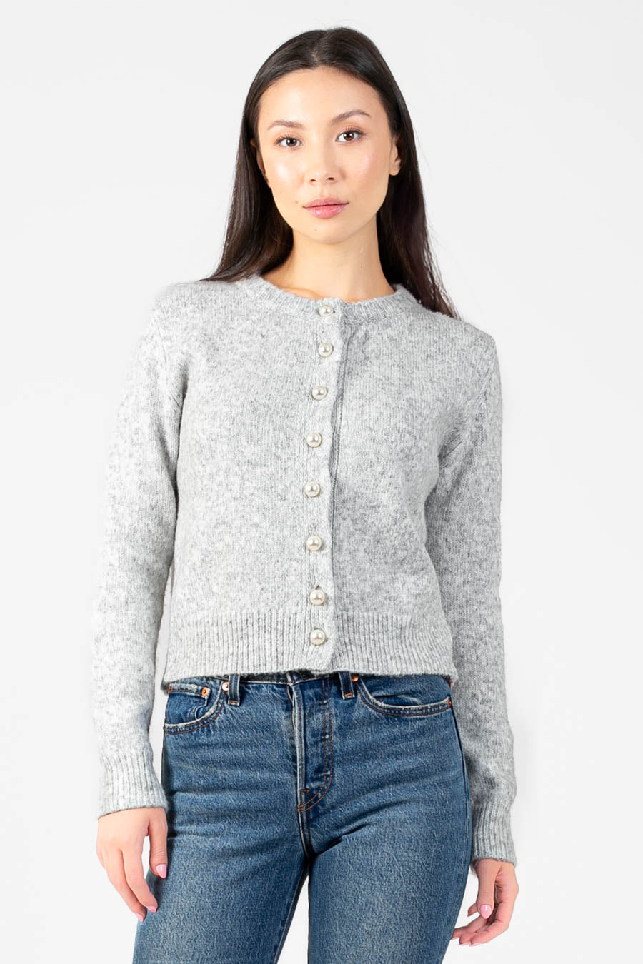 Lyla + Luxe® Aisha Pearl Cardigan