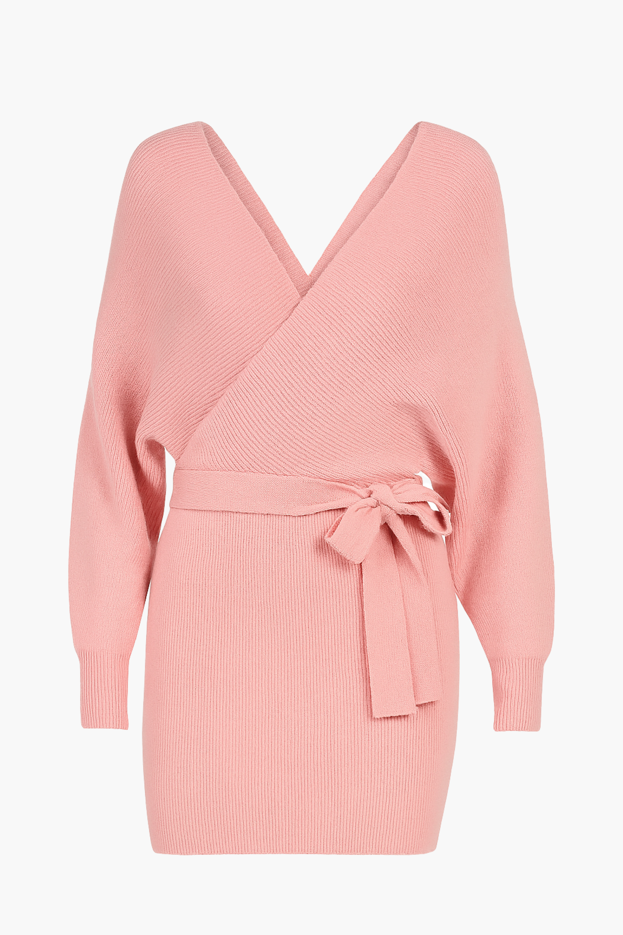 Valentina Tie Waist Sweater Dress