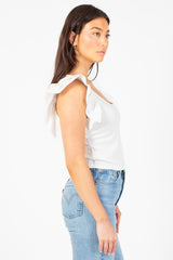 Bree Poplin Knit Blouse